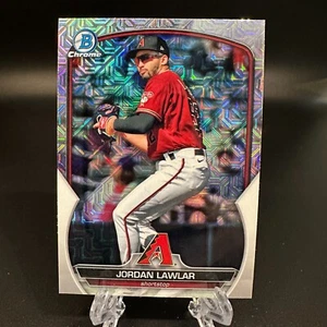 2023 Bowman Chrome Jordan Lawlar Mojo Refractor #BCP-247 Arizona Diamondbacks - Picture 1 of 2