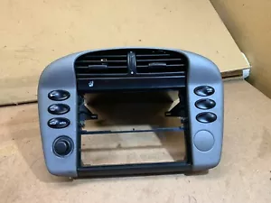 PORSCHE BOXSTER 986 DASH CENTER VENT RADIO SURROUND AND CUP HOLDERS BK52 - Picture 1 of 7