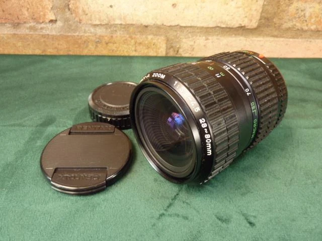 nice vintage Pentax-A Zoom 1:3.5-4.5 28-80mm lens PK Bayonet mount - Image 1 of 1