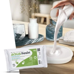 Aqua Resin - Natürliche weiße Mineralharz, sicher und einfach zu verwenden - Bild 1 von 12