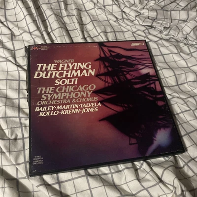 Solti / Wagner The Flying Dutchman 3 LP Box Set  [London OSA13119] - Image 1 of 4