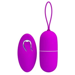 Pretty Love - (BI-014374W) 12 Function Vibrating Egg Arvin Purple - Picture 1 of 8