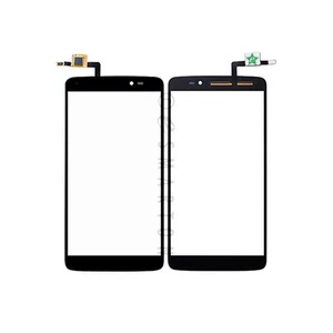 Black Front Glass Touch Screen Digitizer For Alcatel One Touch Idol 3 5.5" 6045 - Picture 1 of 1