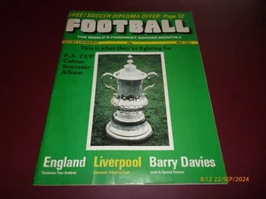 FOOTBALL SOCCER MONTHLY MAY 1977 FA CUP FINAL MAN UTD v LIVERPOOL *TATTY/SCRUFFY - Picture 1 of 8