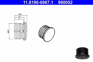 ATE 11.8190-0067.1 Sealing-/Protection Plugs - Bild 1 von 3