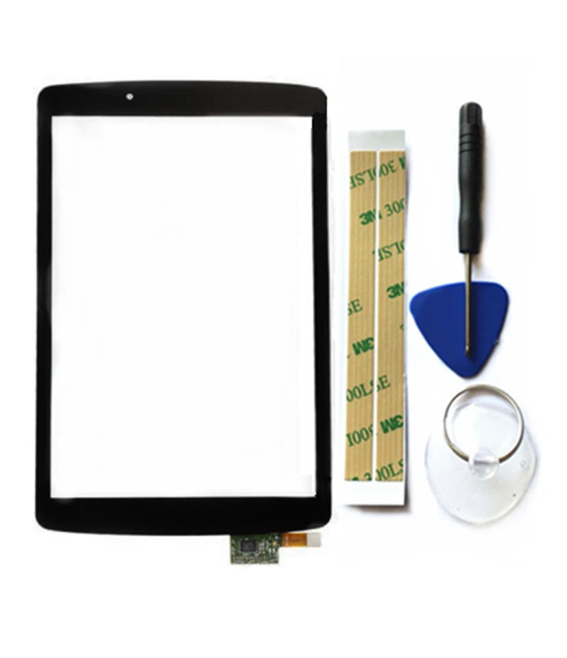 Digitalizador de tela sensível ao toque de substituição para tablet LG G Pad 8.0 V480 V490 +ferramenta grátis - Imagem 1 de 1