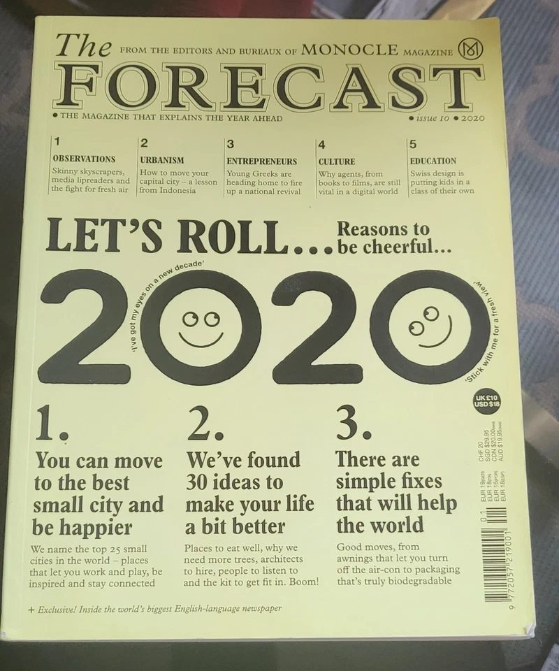 The Forecast Magazine from Monocle Issue 10. The magazine that explains the year - Image 1 of 1