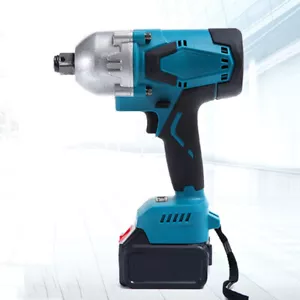 Cordless Electric Impact Wrench Drill Gun Ratchet Driver with Battery & Charger - Picture 1 of 7