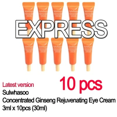 [Express] Crema de ojos rejuvenecedora de ginseng concentrado Sulwhasoo 3 ml x 10ea (30 ml) Foto 1 de 3