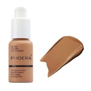 2Pcs Liquid Foundation Full Coverage 24HR Matte Oil Control Concealer 30ml Nu... - Picture 1 of 6