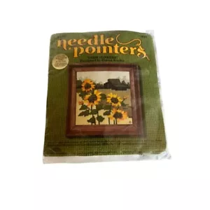 Vintage Nadelzeiger Sonnenblume Kreuzstich Kit - Bild 1 von 5