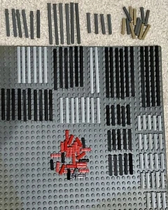 HUGE LEGO Technic Axle LOT robot Parts Mindstorms NXT Ev3 axles red Pins Gray * - Picture 1 of 3