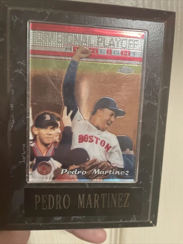 Pedro Martinez Plaque Divisonal Playoffs Cover