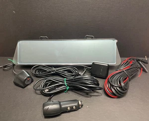10" Car Mirror Dash Cam Recorder Rear View Reverse Parking System - Picture 1 of 4