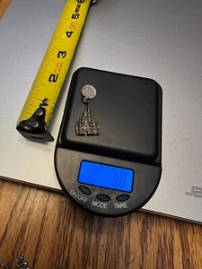 Vintage Sterling Silver .925 Disneyland Cinderella's Castle Charm Pendant - Picture 1 of 4