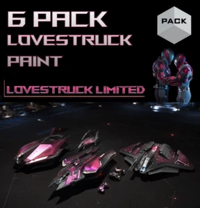Star Citizen - LOVESTRUCK PAINT 6 PACK LIMITED - Picture 1 of 1