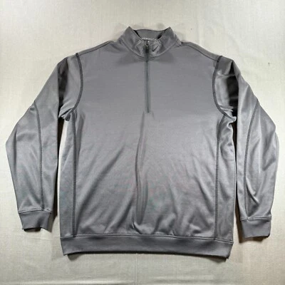 Nike Golf Tour Performance Cuarto de Cremallera Para Hombre Grande Gris Thermafit Vellón Foto 1 de 4