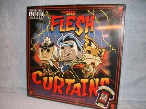 The Flesh Curtains Rick and Morty 2018 Tour Pop! Tee Black T-shirt Medium NIB - Picture 1 of 2