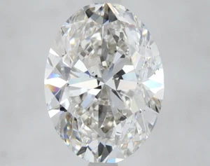 4 CT Oval Lab Grown Diamond For Engagement Ring - IGI Certified - Picture 1 of 2