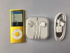 Apple iPod nano 4ta Generación Amarillo (8GB) Como Nuevo - Imagen 1 de 3