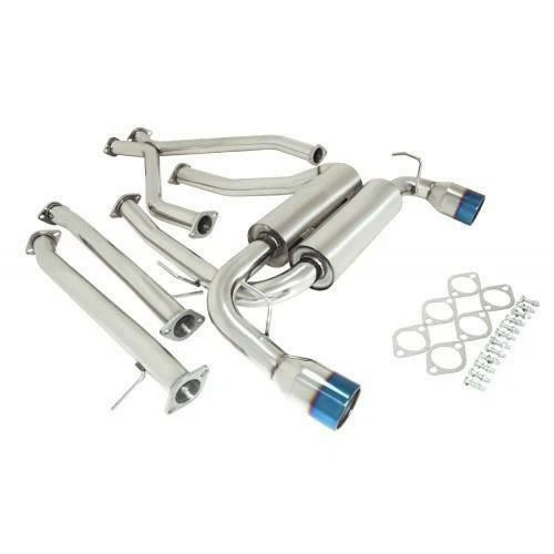 Manzo Stainless Steel Exhaust Catback System For 09-12 Nissan 370Z LHD VQ37VHR - Image 1 of 1