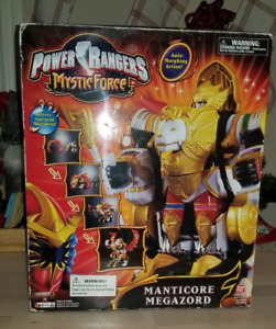 New MMPR Power Rangers Mystic Force Manticore Megazord 100% Complete w/ Box