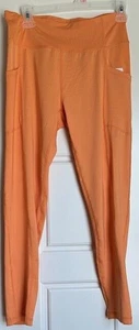 Pro Player Women's Workout pants Neon Orange Size S M L XL 1X 3X TX313 - Picture 1 of 16