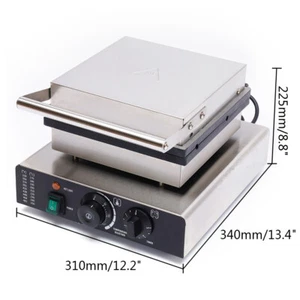 1750 W Elektronische Kommerzielle Elektrische Lolly Waffel Stick Bäcker Maschine Neu - Bild 1 von 11