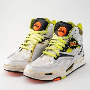 size 7 - Reebok Maison Margiela Pump TZ Twilight Zone Green White Distressed - Picture 1 of 11