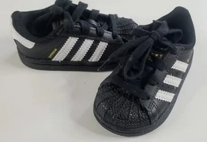 Babies 4K Superstar Adidas Boys Shoes - Picture 1 of 4