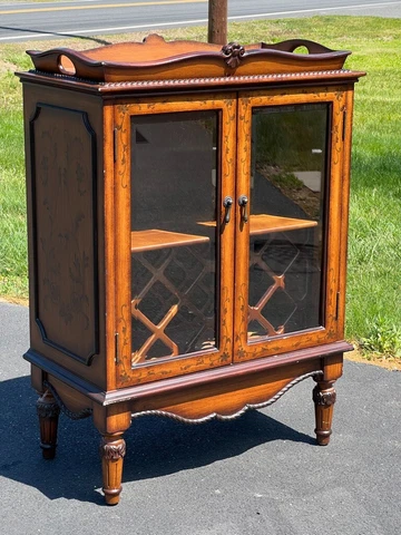 Vintage French Style Wine and Liquor Cabinet Cover