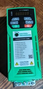 Control Techniques Commander - C200-022 00033 A 0.75hp-200-240V 50/60HZ / 1-3PH - Picture 1 of 6