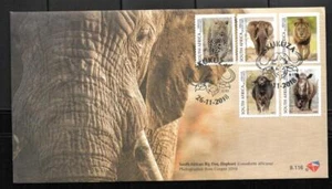 SUD AFRICA, 2018 THE BIG FIVE FDC (ELEFANTE) - Foto 1 di 1
