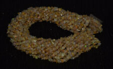 16" Loose Strand Fire Ethiopian Opal Gemstone Chips Nuggets 4-6mm Beads SUS07
