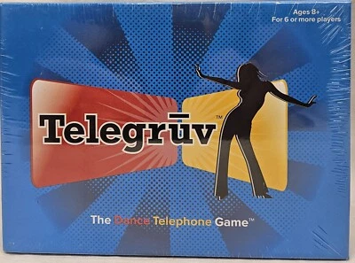 Telegruv - The Dance Telephone Game - Fun Party Game - NEW - Image 1 of 4