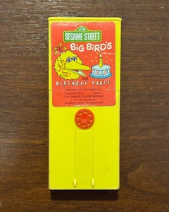 Big Bird's Birthday Party Vintage Fisher Price Movie Viewer Cartridge 498 Works! - Picture 1 of 4