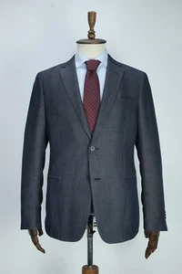 2895$ ZEGNA Blue COTTON & WOOL Summer Sport Coat Blazer Jacket 52IT 42US/UK - Picture 1 of 11