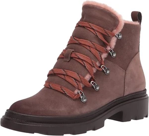 Womens Naturalizer Julian Brown Suede Leather Waterproof Hiking Boots Sz 9 NWOT - Picture 1 of 3