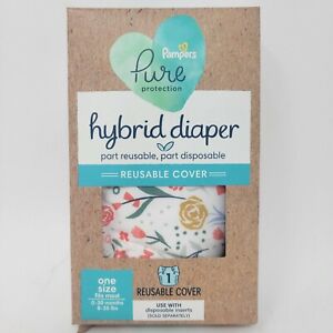 NEW PAMPERS Pure Protection Hybrid Diaper Reusable Cover 0-30 Months