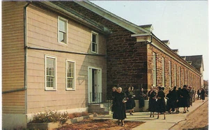 Postcard Amana Society Colonies Iowa Church c1970s Unused - Picture 1 of 1