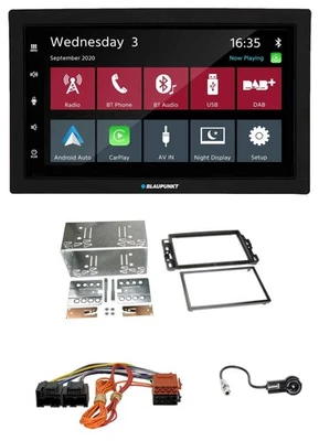 Blaupunkt DAB Bluetooth USB MP3 2DIN Autoradio für Cadillac BLS (2006-2010) - Bild 1 von 4