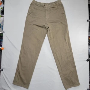 Ermenegildo Zegna Herren 38 Flatfront Khaki Baumwolle Chino Hose Made in Italy - Bild 1 von 9