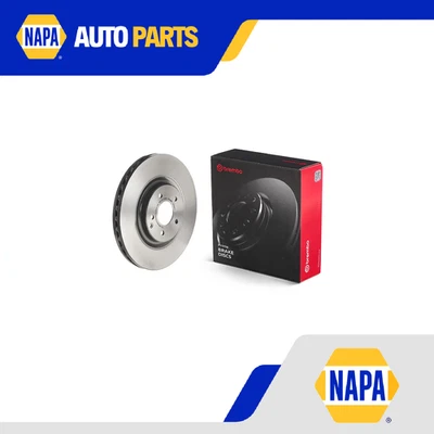 2x Brake Discs Pair Vented fits MERCEDES C350 3.5 Front 05 to 08 M272.960 330mm - Image 1 of 4