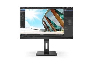 Aoc P2 Q27P2Q 27 " 2560 X 1440 Pixels Quad Hd Resolution 75Hz Refresh Rate 4Ms R - Picture 1 of 3