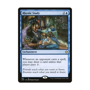WOTC MtG Jumpstart Rhystic Study (R) NM - Picture 1 of 1