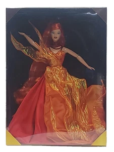Barbie Essenza della Natura Vintage Danzante Fuoco Bambola Rossa 1999 Edizione Limitata 26327 - Foto 1 di 6