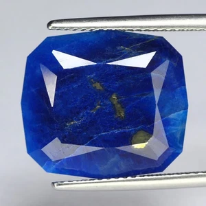 Precioso cojín perfecto 14,25 quilates 100 % natural azul real Alemania HAUYN - Imagen 1 de 8