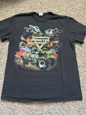 2023 Monster Jam Men’s Medium Tour T-Shirt Big Truck Graphic Car Delta - Image 1 of 4
