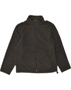 EDDIE BAUER Mens Fleece Jacket UK 38 Large Grey Polyester ZE09 - Picture 1 of 5