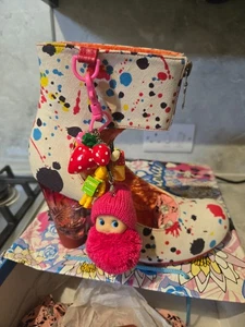 Irregular Choice RARE SPLATTER SHOES VINTAGE RARE SIZE EU 38 UK 5 NEU - Bild 1 von 2